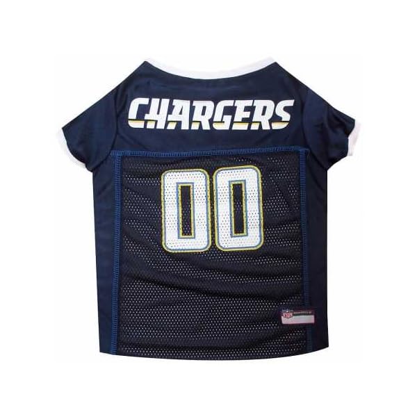 NFL Los Angeles Chargers Dog Jersey, Medium NFL Los Angeles Chargers Dog Jersey, Medium