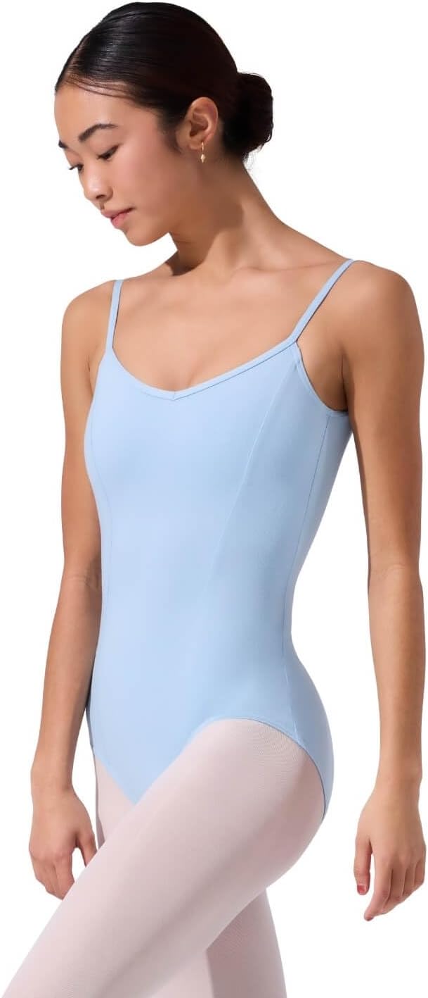 Capezio Princess Camisole Leotard, Light Blue, Medium