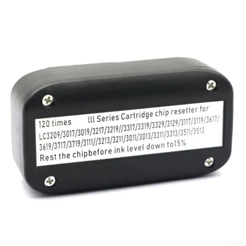 Honseadek Réinitialisateur de puce et décodeur de cartouche d'encre compatible avec Brother LC3619 3617 LC3219 3319 J3930 - Kit de reconditionnement de puce de cartouche avec outil de réinitialisation