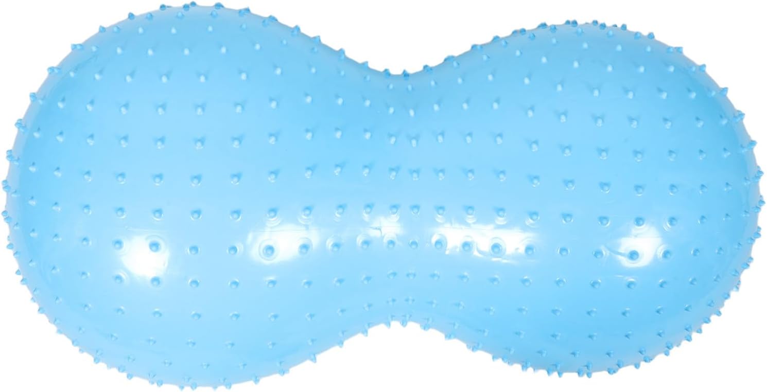 Yoga Peanut Ball - Fitness Balance Ball for Pregnant Women, Pilates Equipment - 35.4x17.8 Anti-Burst Workout Massager for Home Gym Exercise Relaxing