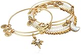 Alex and Ani Moon & Star Set of 5 Bangle Bracelet