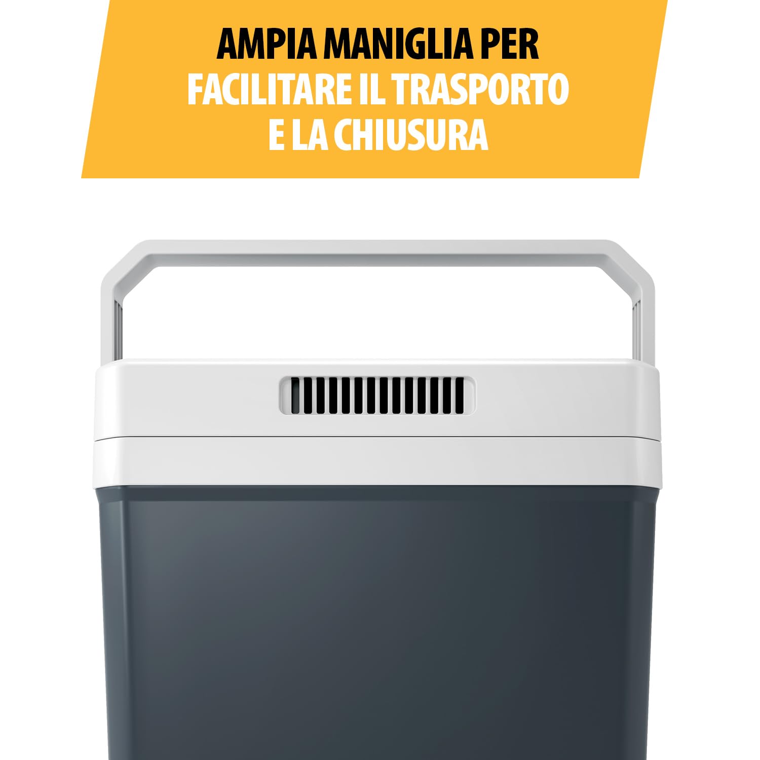 Tristar Frigorifero termoelettrico - 30 L - Ideale per il campeggio e i lunghi viaggi - Prese da 12 e 230 V - 2 modalità - Raffredda e riscalda - KB-7530