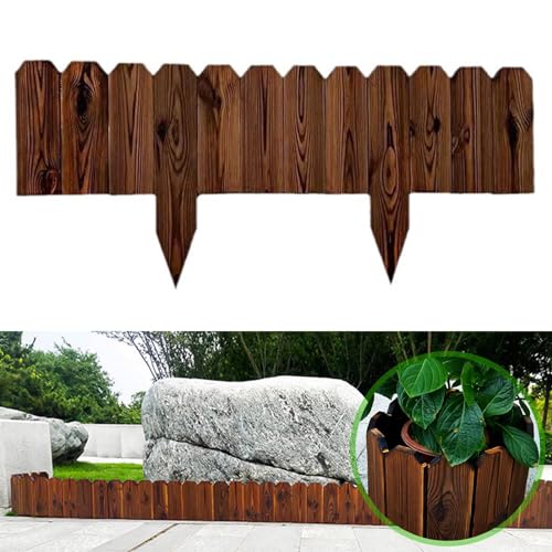 Reviews y listado de Barreras de jardín de madera natural - solo los mejores. 5 Imagen adicional