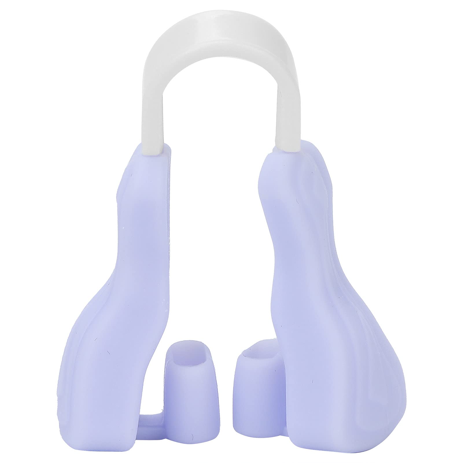 Nose Shaper Clip, Soft Silicone Nose Bridge Straightener Corrector Nose Up Lifting Clip Beauty Nose Slimmer Device Pain High Up Tool (Purple)