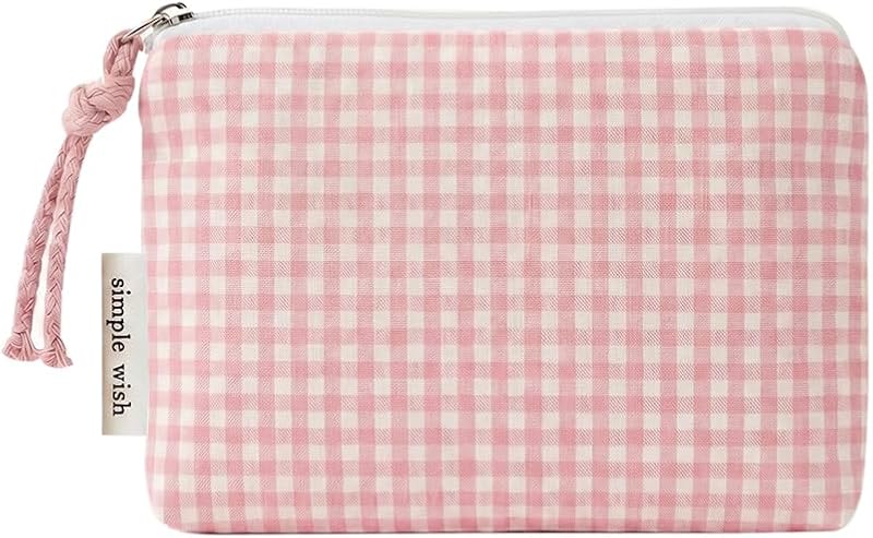 Necessaire de maquiagem MSGHER com bordado de renda A097 Fenxige