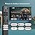 Voice Remote Replacement for TCL Google TV Remote Control Compatible with 4K UHD HDR LED QLED QD-Mini LED Full-HD Smart TVs, for TCL QM8/Q7/Q6/S4/S3 Series TV (Not Fit for Roku TV)