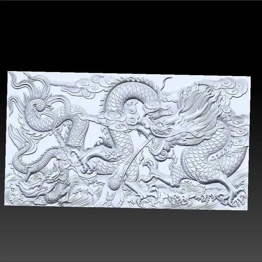 3D CUBES 3D Resin Printed Dragon Wall Art - Mythical Dragon Head Sculpture, Fantasy Wall Hanging Decor for Home, Office, Gaming Room & Gift,white 1