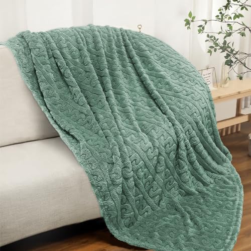 Housse de canapé vert d'eau jacquard pour protéger vos meubles avec élégance