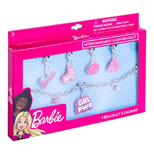 LUV HER Girls Add A Charm Box Set with 1 charm bracelet & 5 interchangeable charms - Ages 3+2