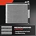 A-Premium A/C Evaporator Core Compatible with Lexus ES300 2002-2003, ES330 2004-2006 & Toyota Avalon 2000-2004, Camry 2002-2006, Highlander 2001-2007, Sienna 2004-2010, with Pressing Plate
