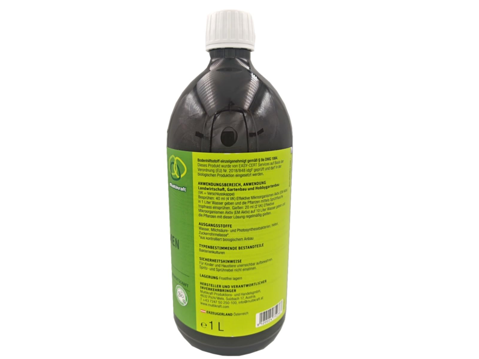 Effektive Mikroorganismen Aktiv (EM-Aktiv), Bodenhilfsstoff - Dnger 2 X 1  l von Multikraft : Amazon.de: Garten