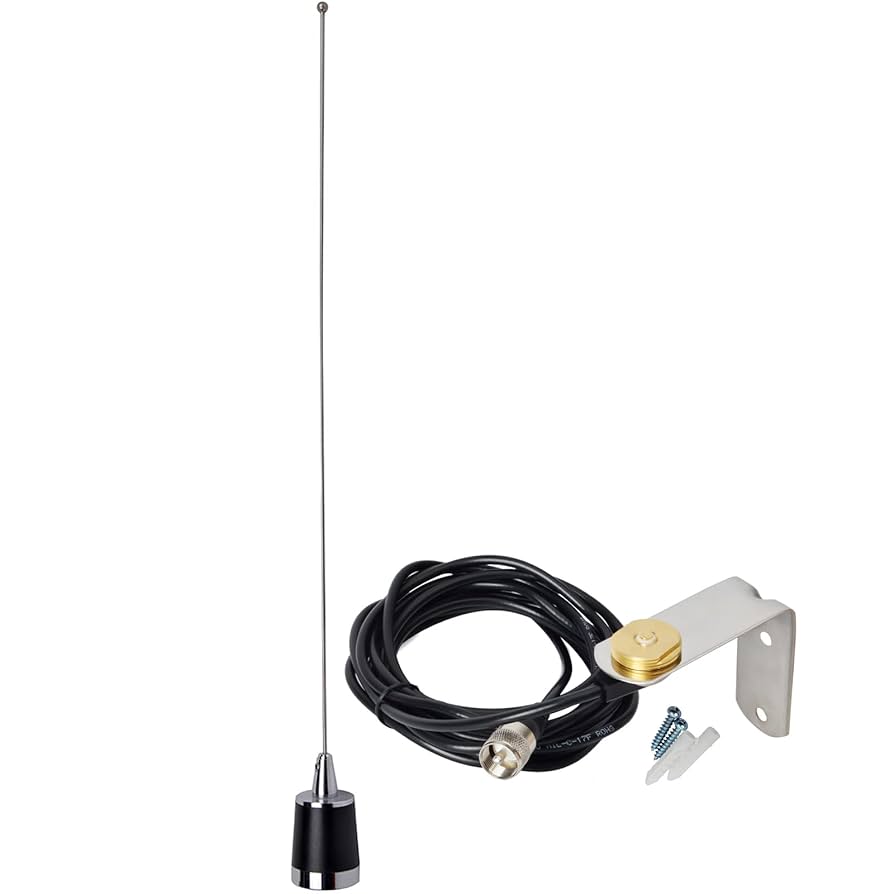 VHF／UHF ANTENNA Amazon.com: HYS UHF VHF 2meter 70CM 21inches NMO Antenna