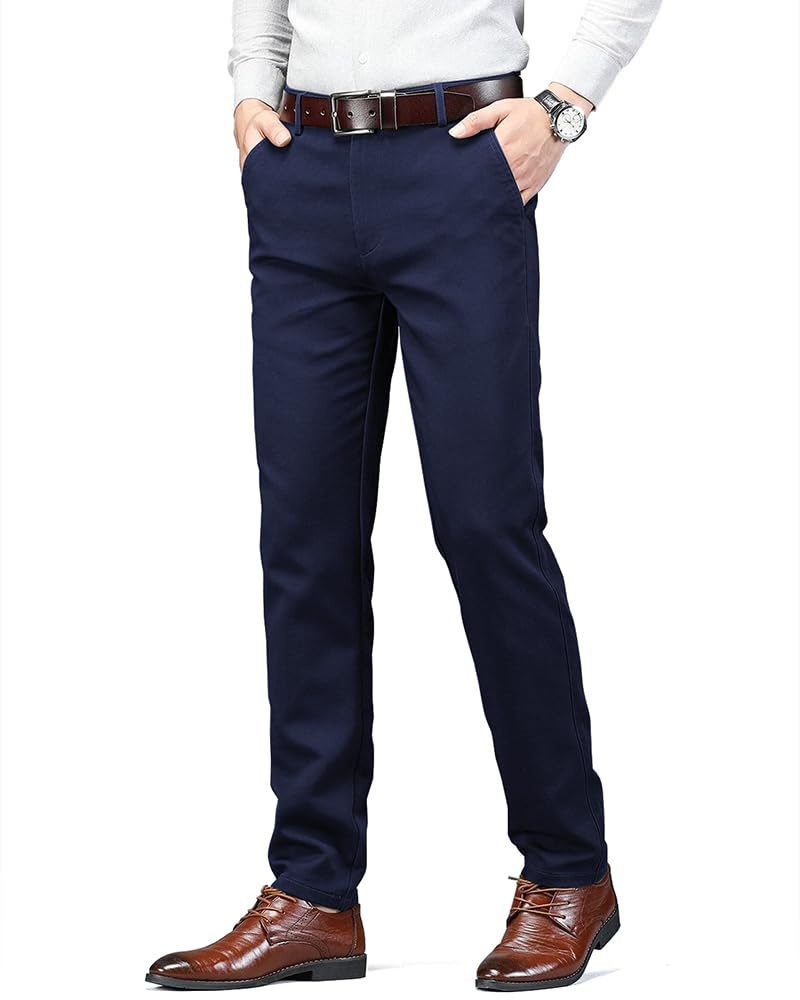 noble monk Regular Fit Mens Wear Formal Pant-picture-25