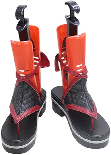 Kuki Shinobu - Zapatos de cosplay para Halloween, carnaval, fiestas, disfraces, mujeres y hombres, para Genshin Impact