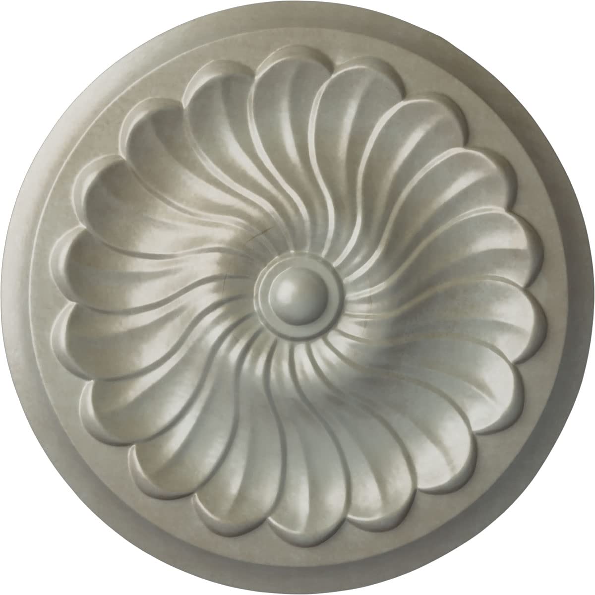 Médaillon de plafond fleur spirale pour sublimer le lustre de votre salon chic