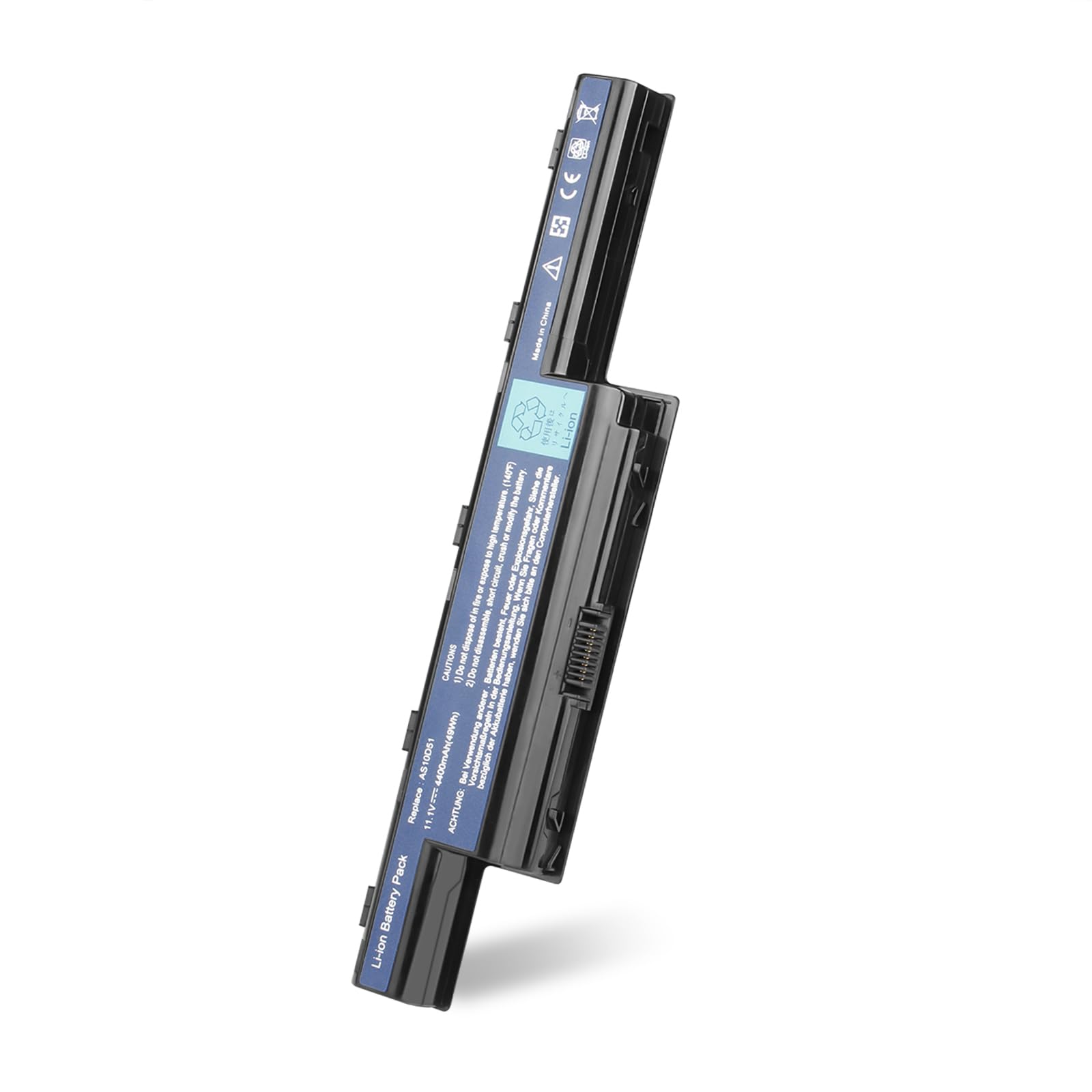 Exmate AS10D31 AS10D51 AS10D3E AS10D41 AS10D75 AS10D81 Bateria de Laptop para Acer Aspire V3-571G V3-771 V3-771G 5742 5733 E1-571 5750 5750G 5742G 5755G 7750G 7551 5740 V3-571 4741 (10.8V 4400mAh)