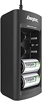 Vista 1 de Energizer Cargador universal de recarga para baterías recargables NiMH AA, AAA, C, D y 9V