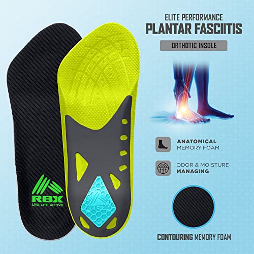Plantillas Ortopédicas RBX para Fascitis Plantar Talla 3/4 Hombre miniatura 2