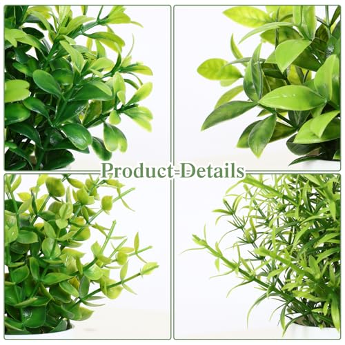 Betylifoy 4 PCS Mini Artificial Potted Plants - Image 3