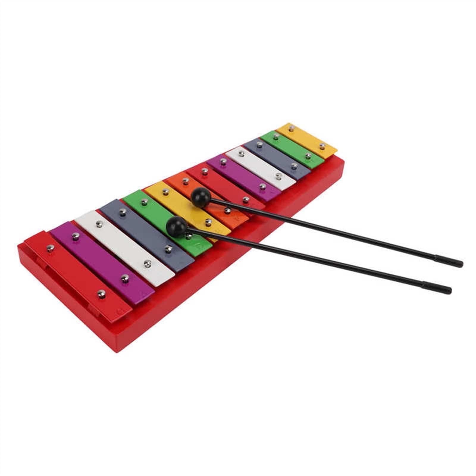 Percussão Musical Xilofono A Colori Panafono In Alluminio Birch 13 Toni Xilofono Professionale Glockenspiel Per Creare Strumenti Musicali A Percussione Xilofoni