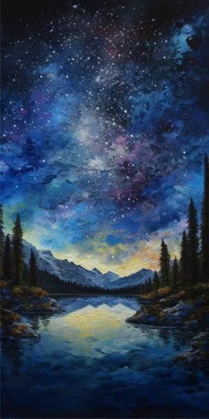 DIY Peinture Diamant Kit Complet Starry pour Sublimer la Décoration de Votre Salon