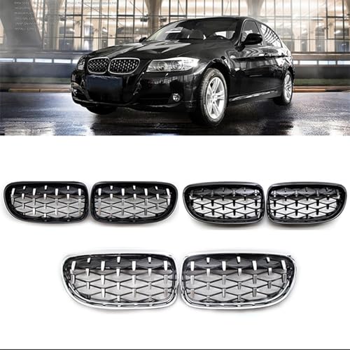 Calandre Avant Grilles Météore pour Remplacer Grille d'aération BMW E90 E91 2009-2012 - 2
