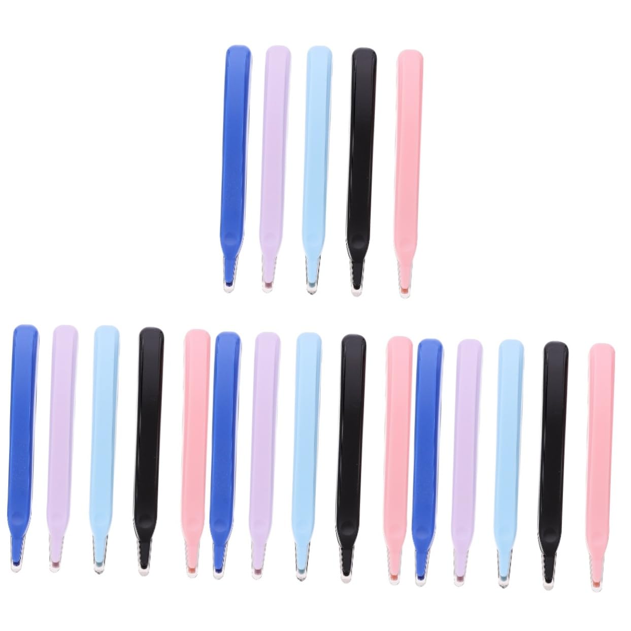 DOITOOL 4 Set Rimozione Graffette Strumento Ufficio Estrattore Punti Per Ufficio E Casa Facile Trasportare E Utilizzare Design Elegante 5 Pezzi*4