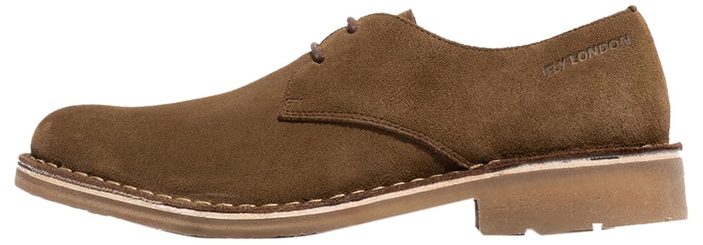 Fly London Men's RODI108FLY Moccasin, Elephant, 6 UK