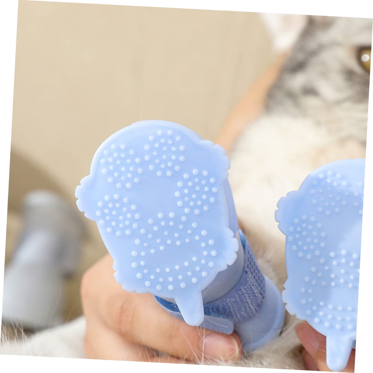 20 Pz Scarpe Impermeabili Stivali da Cucciolo Clima Canino Scarpe Invernali Puppy pupphub Scarpe da Pioggia per Animali Domestici Scarpe da Pioggia per Cuccioli Fare Un Passo Blue