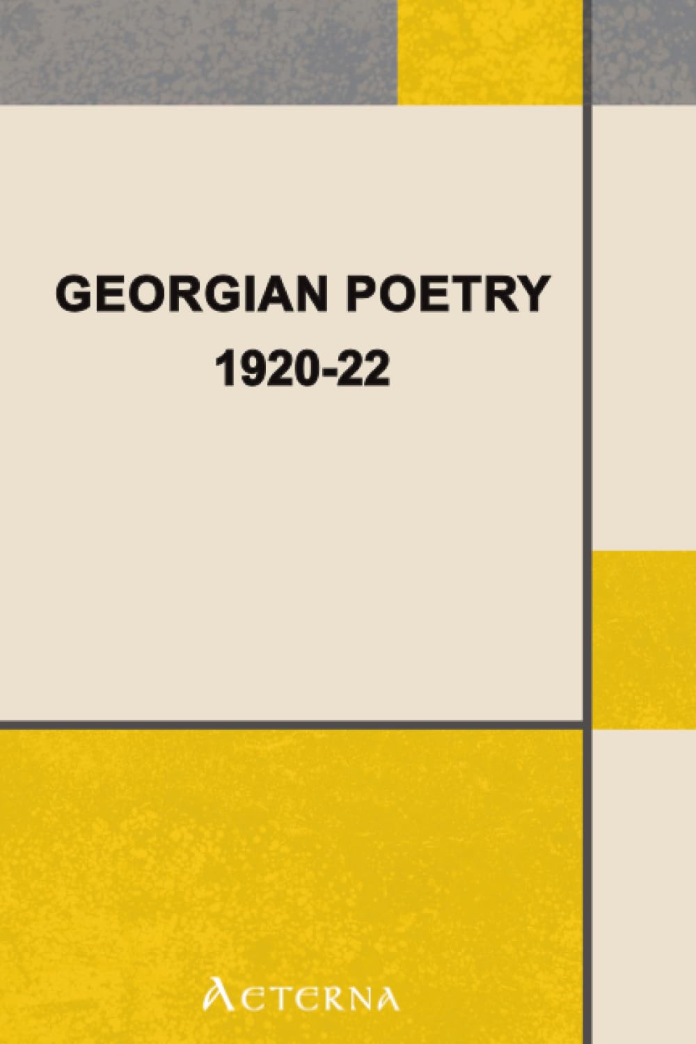 Georgian Poetry 1920-22