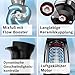 Bosch Stabmixer ErgoMaster Serie 6 MSM6M830, einhändig bedienbar, 4 Edelstahl-Klingen verschleißfreie Keramik-Kupplung,luftgekühlter Motor, mit Messbecher, Zerkleinerer, 1.200 W