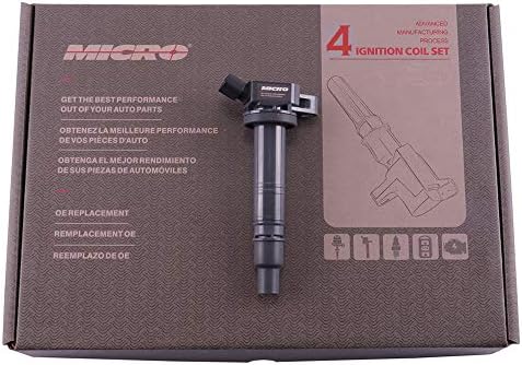 Coil Pack 4x Ignition Coils For 2005 2006 2007 2008 2009 10-2018 Toyota Coil Pack Set For