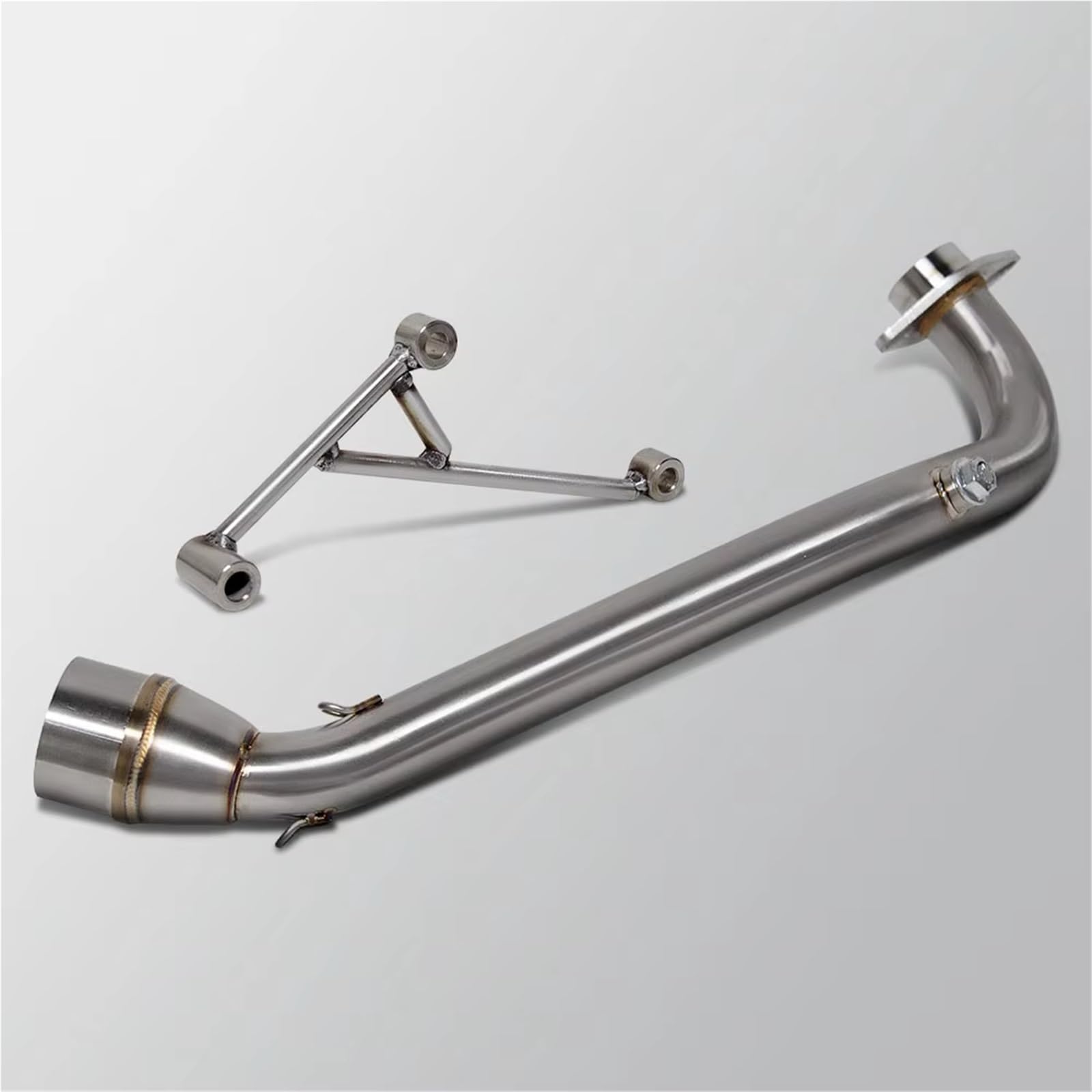 Tube Intermédiaire Compatible Avec SYM Pour DRG158 DRG160 Collecteur D'échappement DRG Kit De Tuyaux D'échappement Pour Moto Et Scooter 51MM