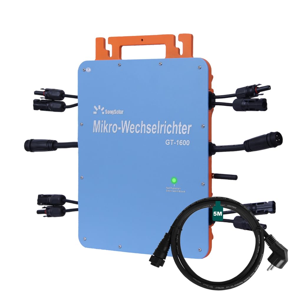 Solar Mikro-Wechselrichter 400W IP65 - Smartphone Steuerung Für Heim Solaranlage