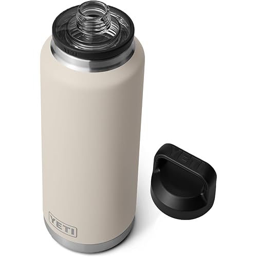 YETI Rambler 46 oz Bottle, Vacuum Insulated, Leakproof, Stainless Steel with Chug Cap