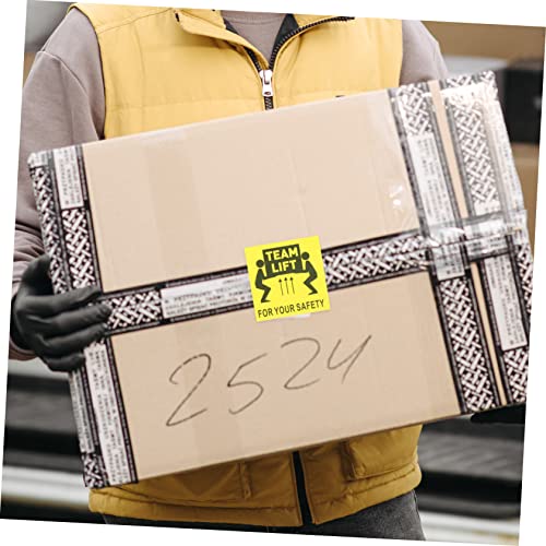 VILLFUL 100 peças de adesivos de excesso de peso logistics America adesivos adesivos Team Lift Requi