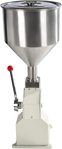 Miniatura 7 de Máquina de llenado de líquidos de pasta manual, máquina de llenado de botellas ajustable de 5 a 1.7fl oz, máquina de llenado de botellas de acero