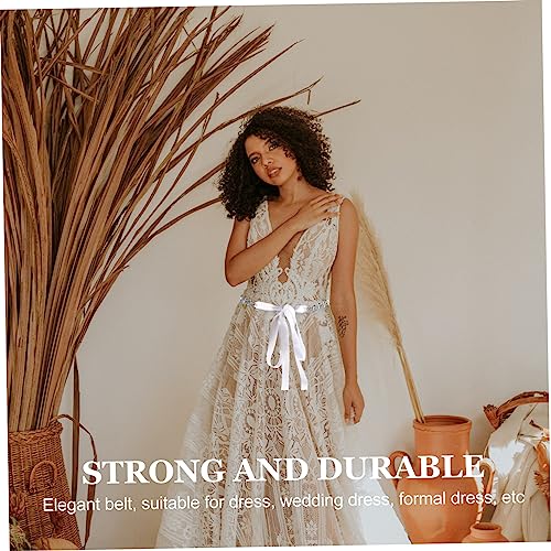 GALPADA Elegant Rhinestone Bridal Waist Belt for Wedding Dress Shiny Jeweled Sash Accessory for Bride All Match Formal Appliques Embellishment Suitable for Weddings Banquets Proms and4