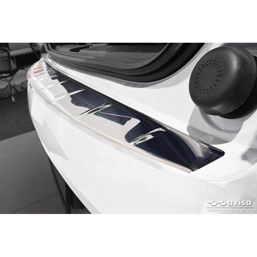 RGM Achter Bumper Beschermlijst Zwart ABS Plastic Volvo V60
