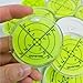 SIZIKJXGHWYI Bubble Spirit Level 60x12mm Degree Marked Surface Circular Level Round Levels Bubble Measuring Layout Tools