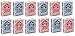 Produktbild ASS Altenburger 22541003 Copag 310 - 12 Decks, rot/blau (Brick)