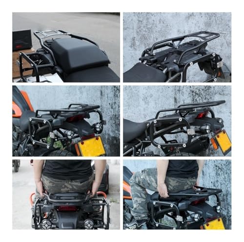 Boîtes rangement queue et support bagage arrière moto RA1250