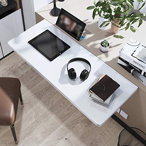 Bureau flottant mural rabattable pour gagner de la place en studio