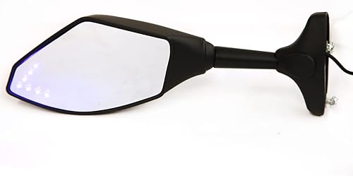 Miniatura 9 de Espejos laterales integrados Espejo retrovisor motocicleta Aaccessories motocicleta LED intermitente espejos compatibles con Honda CBR600RR CBR250R