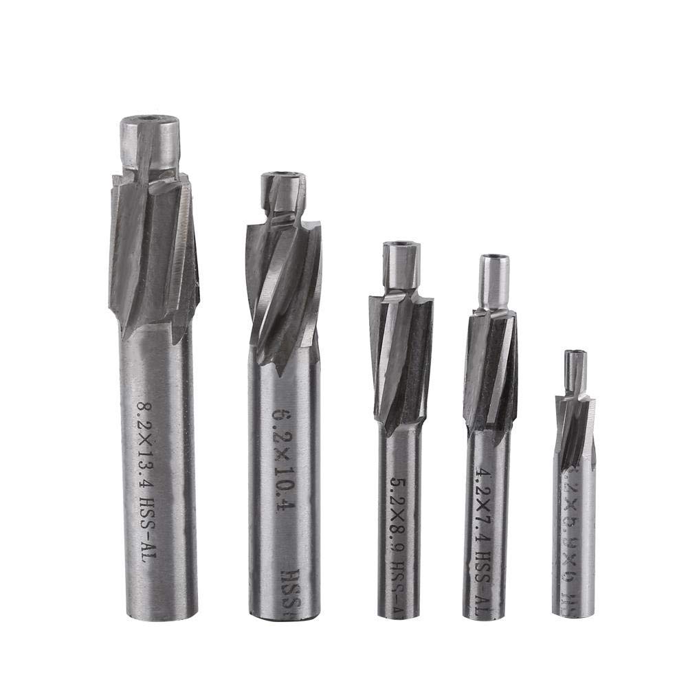 エンドミル  26  27  28 Amazon.co.jp: Atyhao 【5本セット＆M3-M8】エンドミル エンドミル