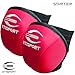 ETISPORT Protection Set, Gloves, Knee Pads, shin Guards for Roller Hockey for Kids Starter. Professional Quality; Great Comfort and Protection. (Red, S)