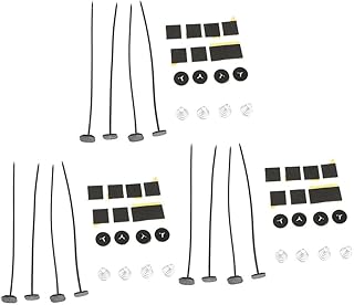 3X Electric Radiator Fan TIE Strap MOUNTING KIT Zip Ties Straps TABS Spring