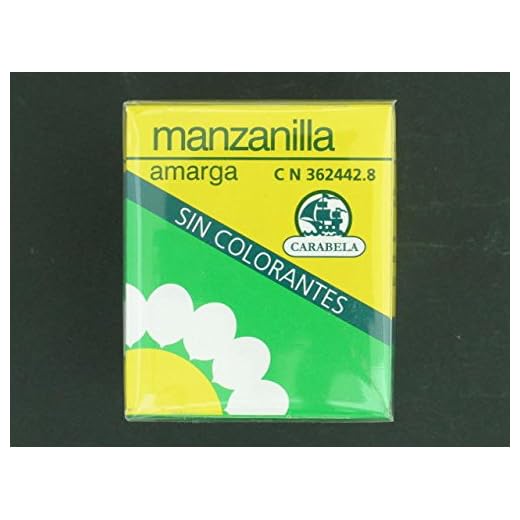 MANZANILLA AMARGA CARABELA 10 BOLS