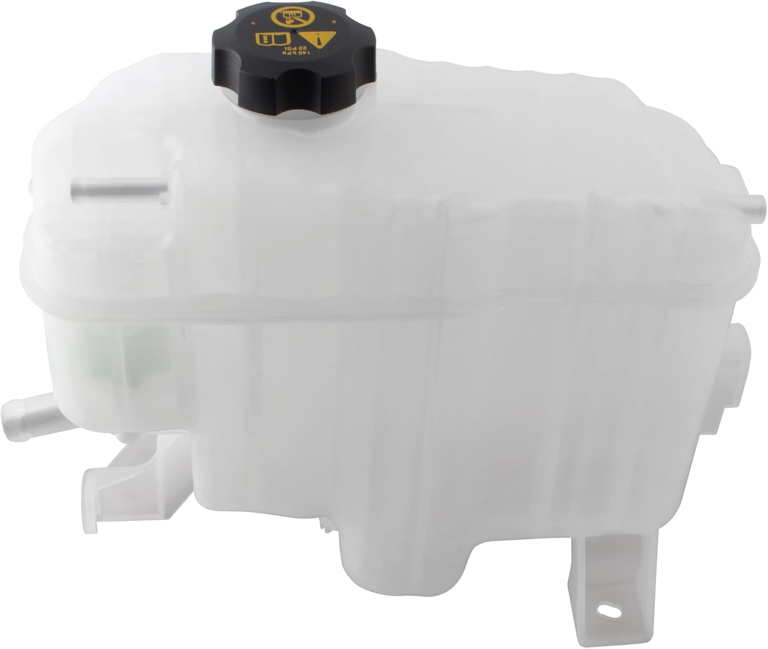 BOXI 603-008 Pressurized Coolant Reservoir with Cap Fits for Chevrolet Silverado 2500 HD 3500 HD 2013 2014 2015 2016 / for GMC Sierra 2500 HD 3500 HD 2013-2016 V8 6.6L / Replaces 23106015 13502509