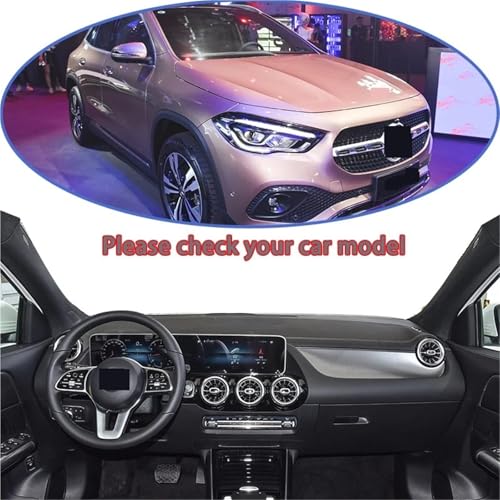 Cubierta de salpicadero Mercedes Benz GLA Clase acabado premium rojo derecho 2
